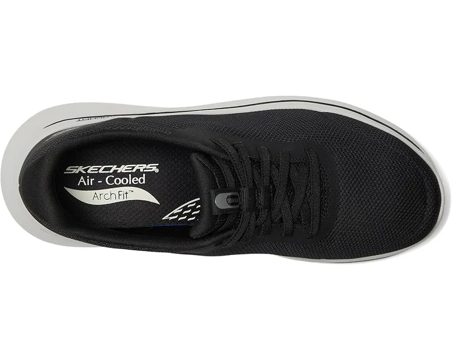 Кроссовки SKECHERS Performance Go Walk Arch Fit N-joy Cullman, Black/Gray — фото 2