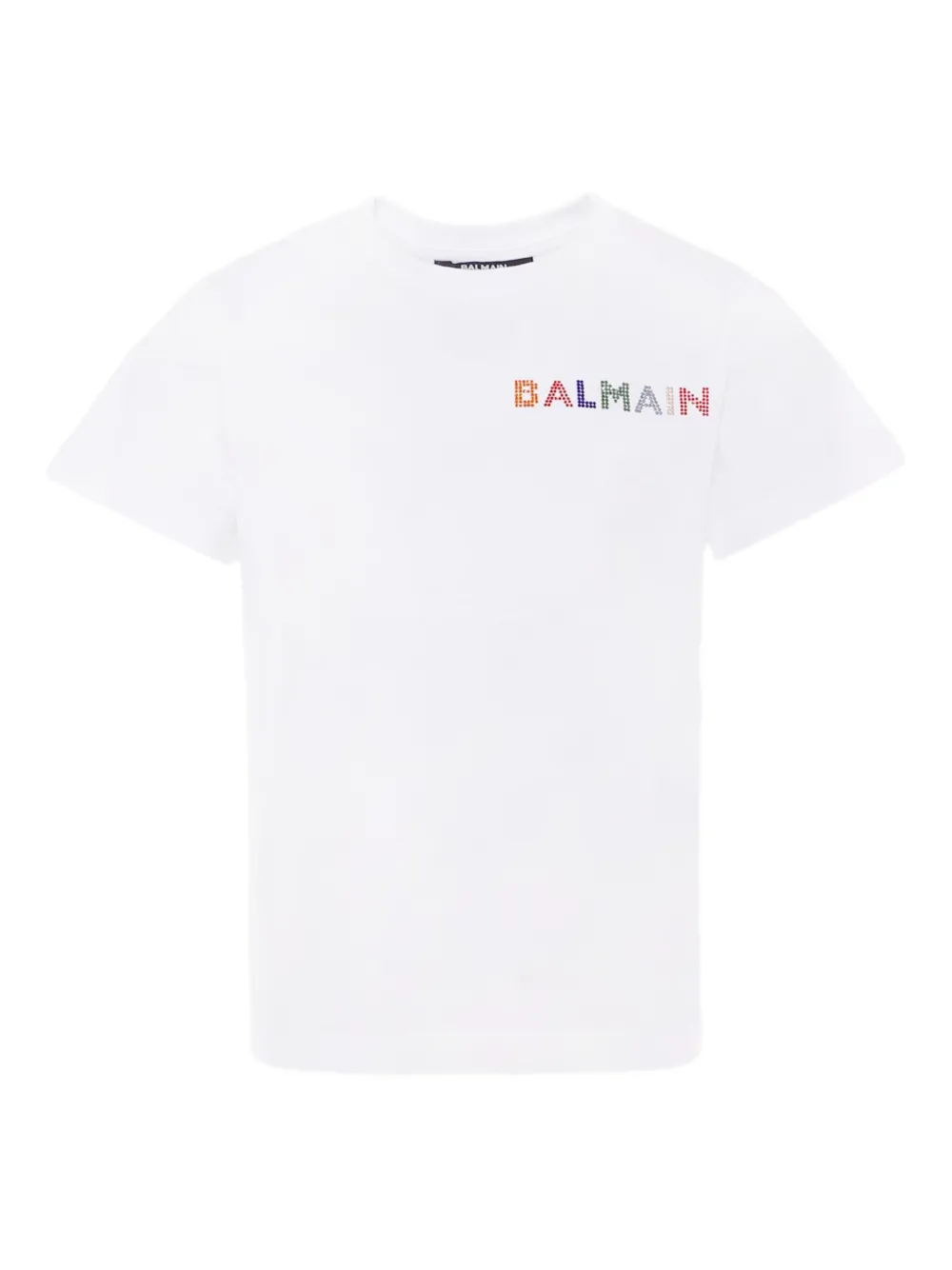 

Футболка с логотипом Balmain Kids, синий