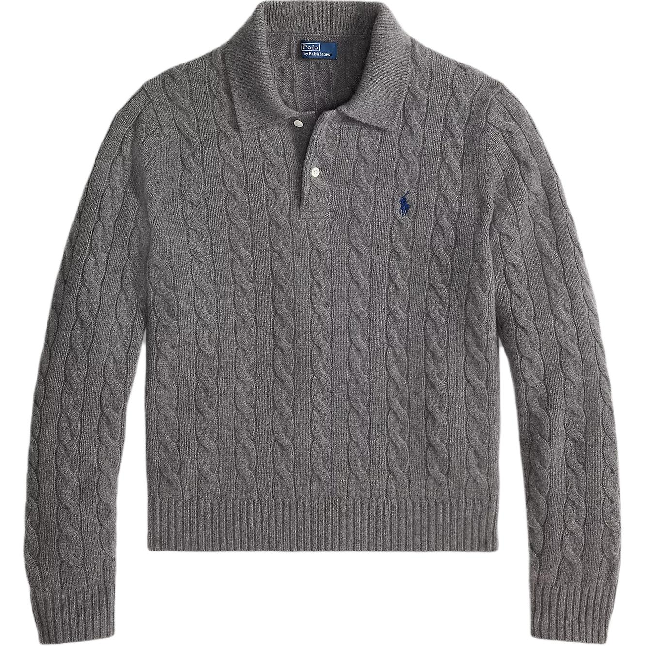 Polo Ralph Lauren Logo Embroidered Knitted Polo Shirt