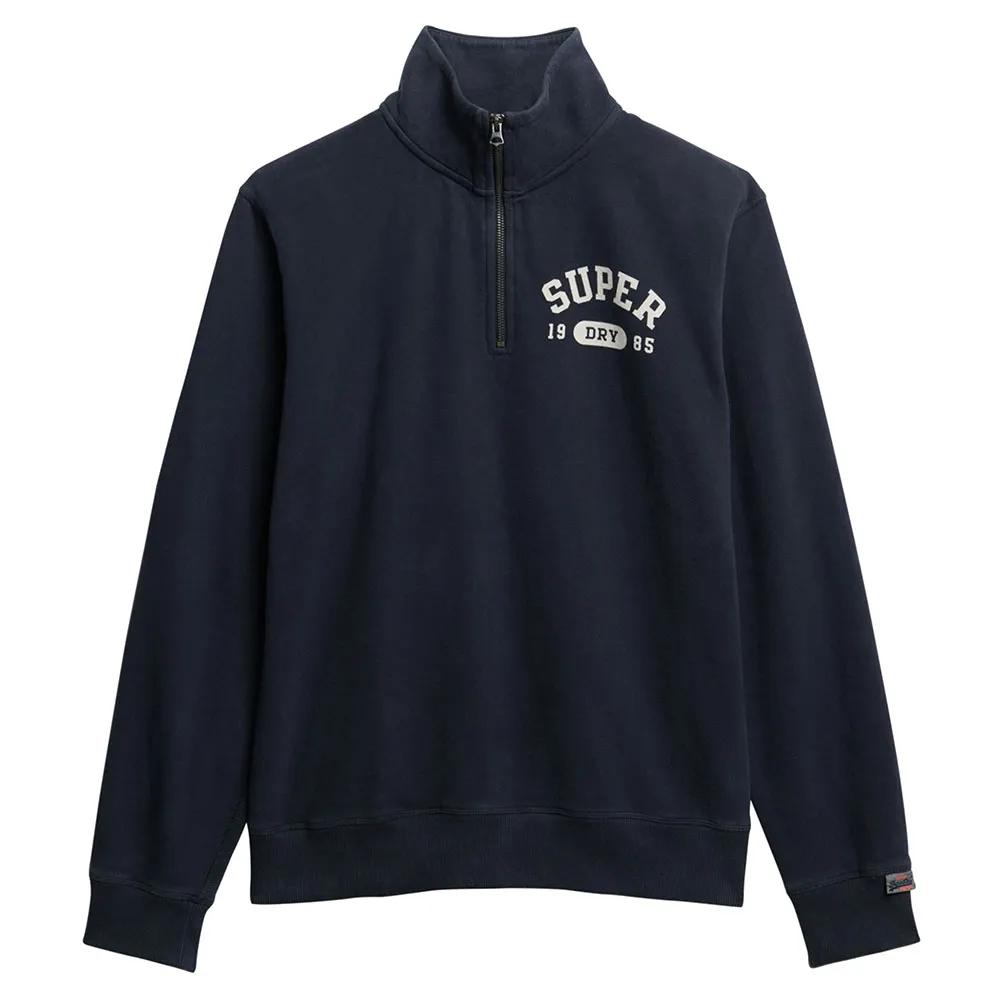 

Толстовка Superdry Athletic Ess half zip, синий