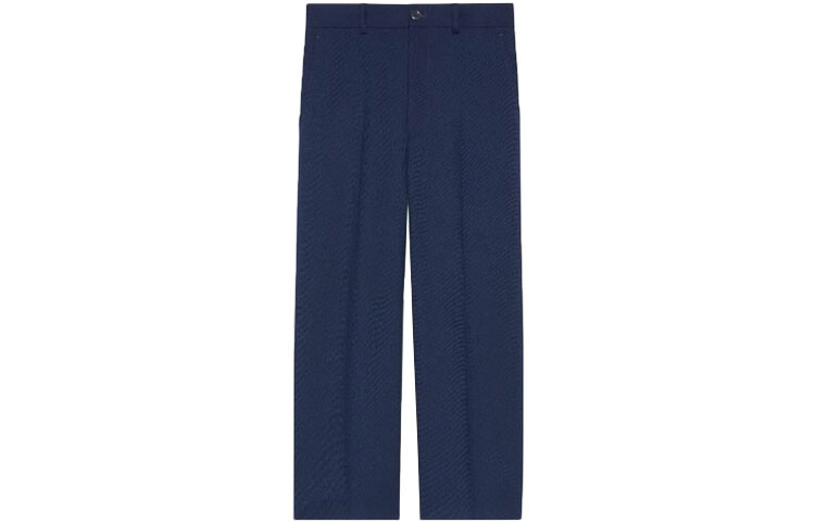 

Повседневные брюки мужские синие Gucci, синий