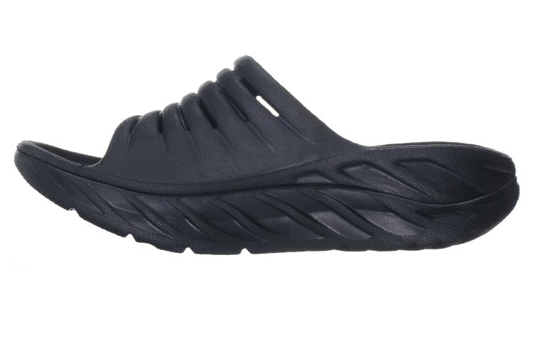 Слипоны (WMNS) HOKA ONE ONE Ora Recovery Slide 'Black' 1099674-BBLC, черный — фото 2