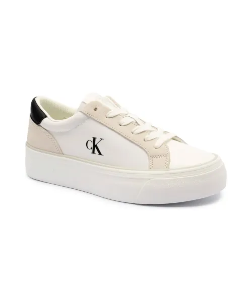 Кроссовки Vulc на плоской платформе Calvin Klein, белый