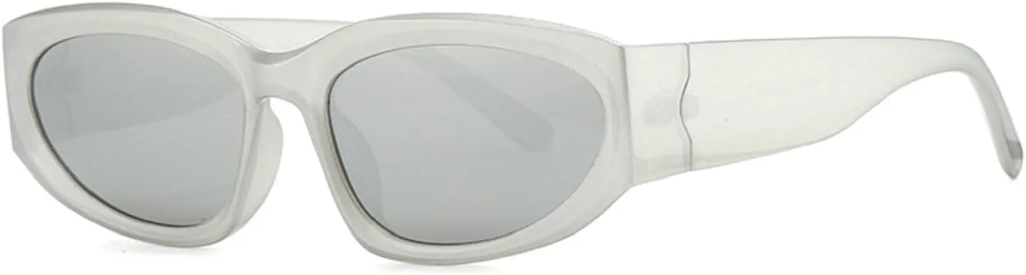 

Модные солнцезащитные очки «кошачий глаз» для женщин, солнцезащитные очки UV400 для мужчин, трендовые солнцезащитные очки с градиентным покрытием Melrose, Silver