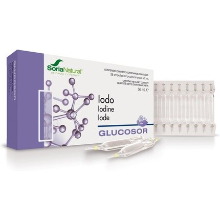 

Глюкосор Йодо 28 таблеток, Soria Natural