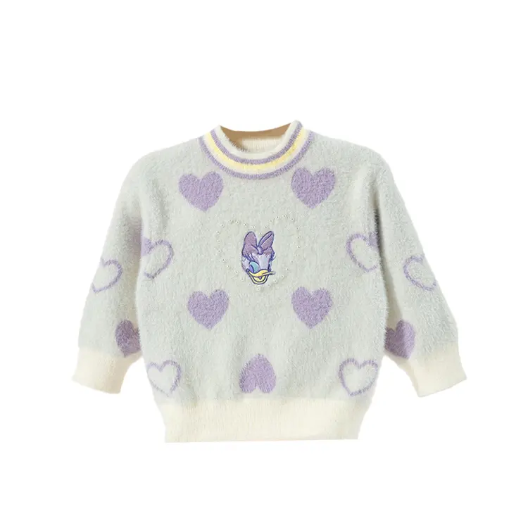 

Свитер Minnie Series для малышей Disney, светло-фиолетовый