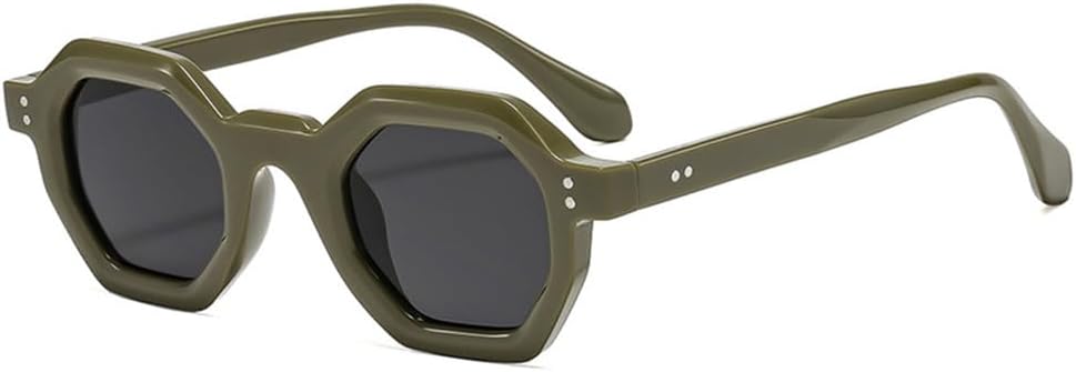 

Женские солнцезащитные очки в маленькой оправе с заклепками, мужские, с леопардовым принтом, защитой от УФ-излучения UV400, сине-фиолетовые, для занятий спортом на открытом воздухе, бега и езды на велосипеде generic, Green Grey