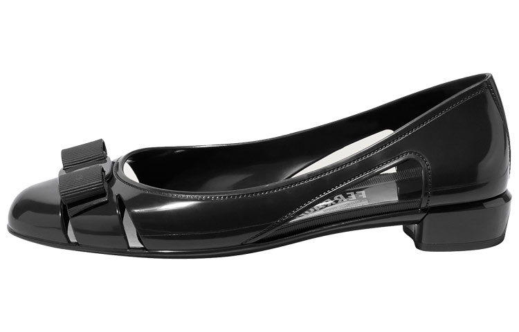 Желейные балетки Vara Bow Ferragamo, Original Shoe Box Included