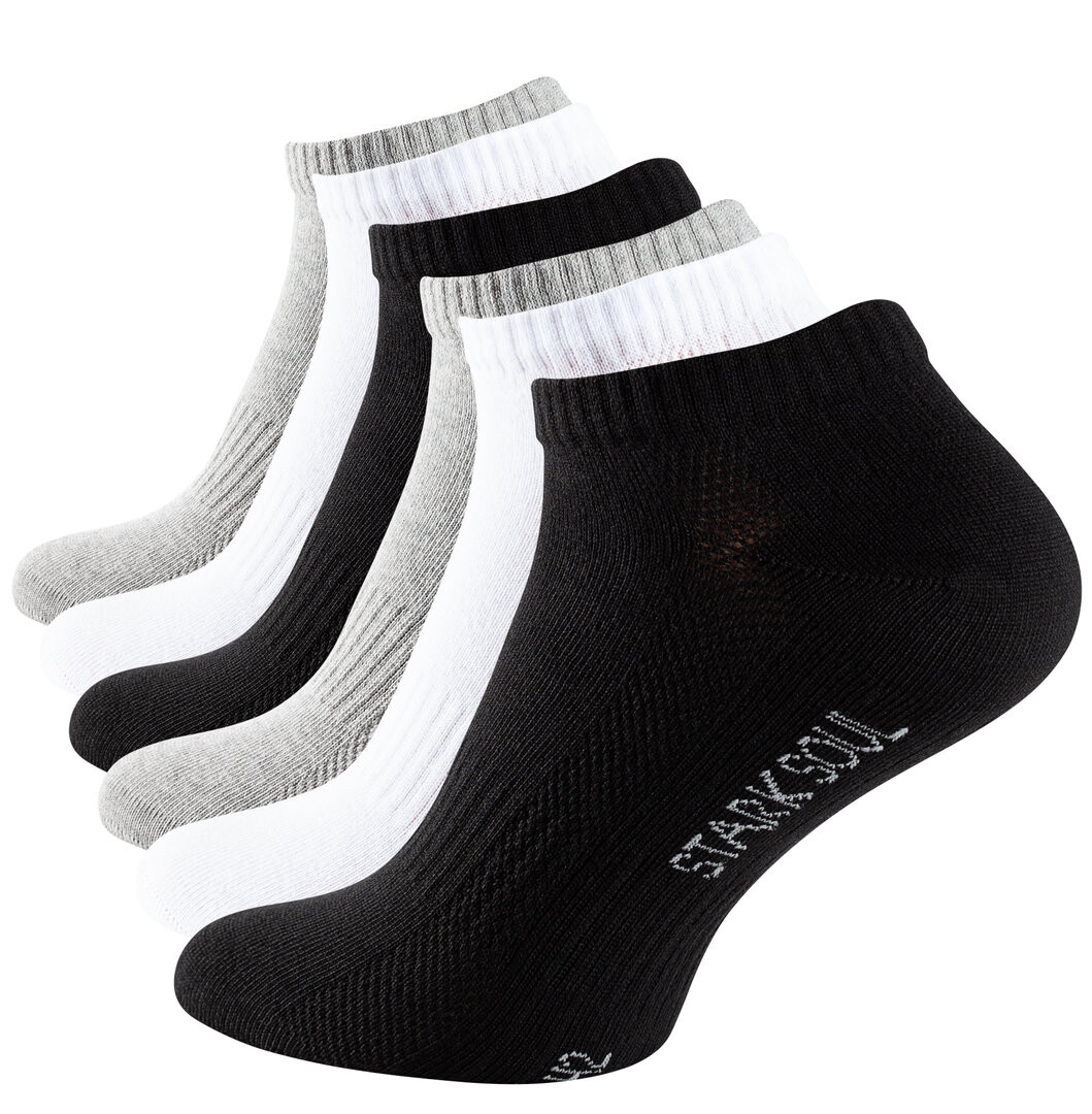 

Носки Stark Soul Sneaker 6 шт Unisex, цвет schw/weiss/grau