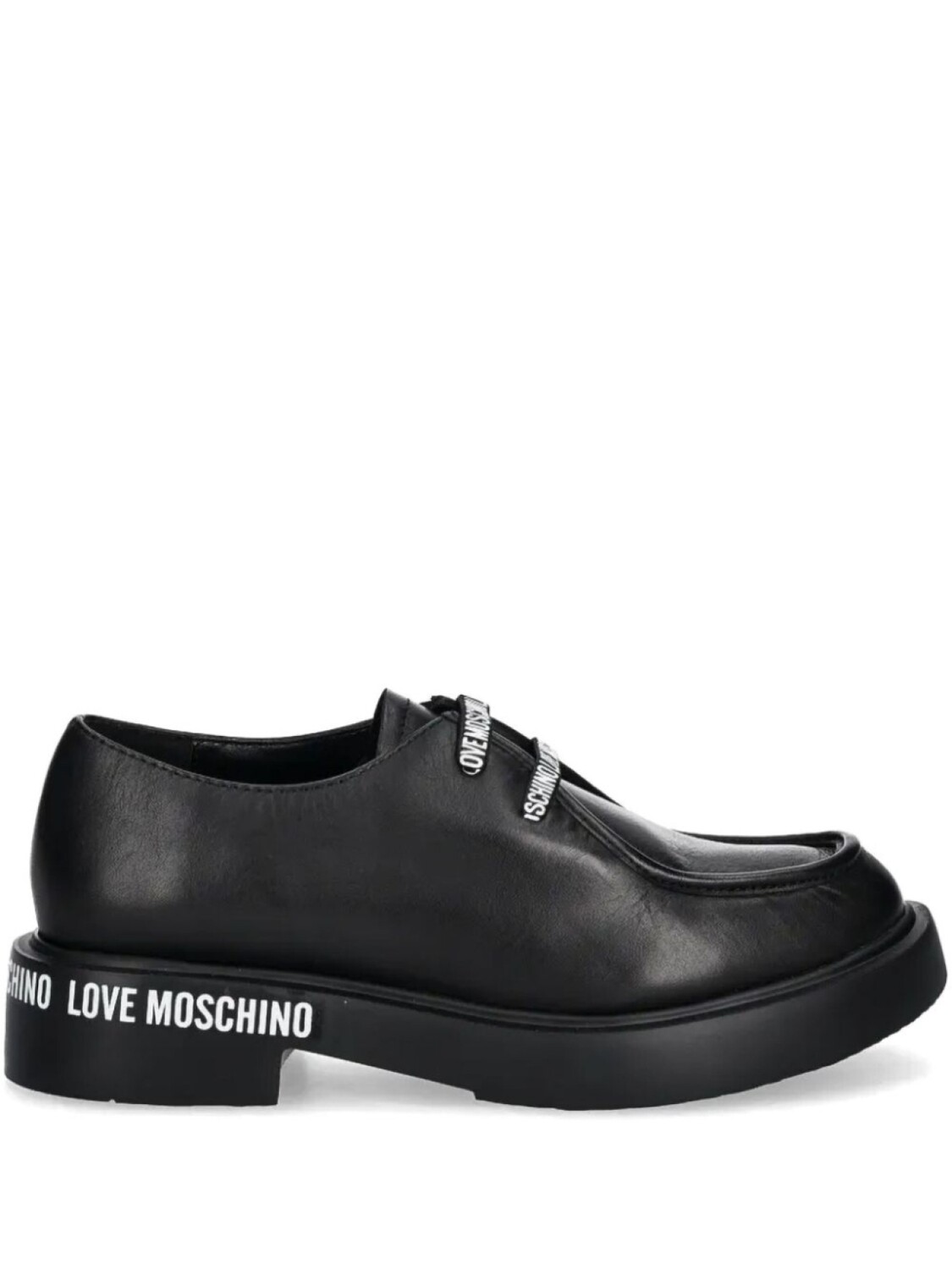 

Love Moschino оксфорды с принтом, черный