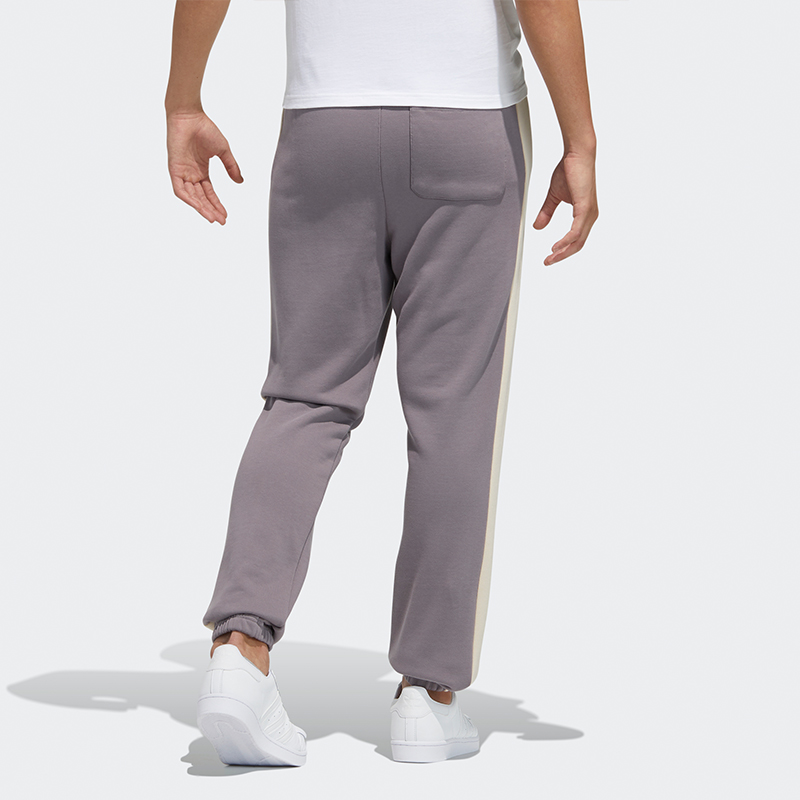 R.Y.V. Вязаные спортивные штаны мужские Adidas Originals, серо-коричневый загар — фото 4