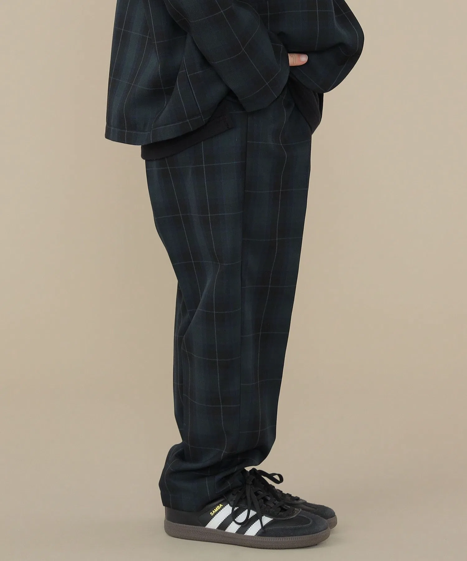 Детские брюки SHIPS: 100-130 см / Плиссированные брюки в клетку "Церемония" — фото 3