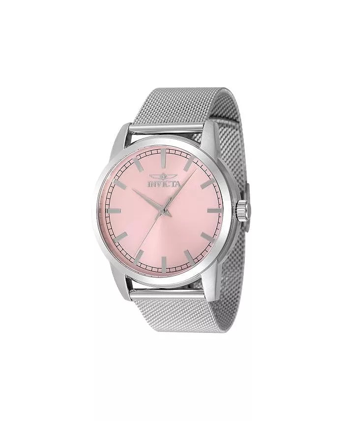 

Мужские часы 48510 Celestial Quartz 3 Hand с розовым циферблатом Invicta, розовый