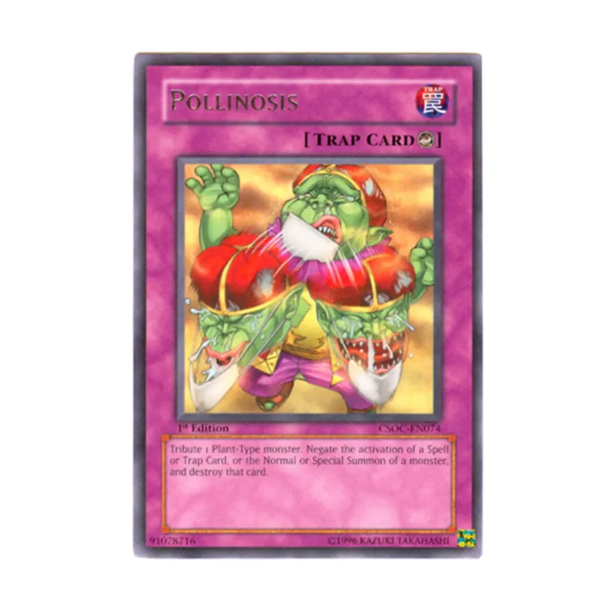 

CCG Поллиноз (частый), Yu-Gi-Oh - Turbo Pack 3 - Singles