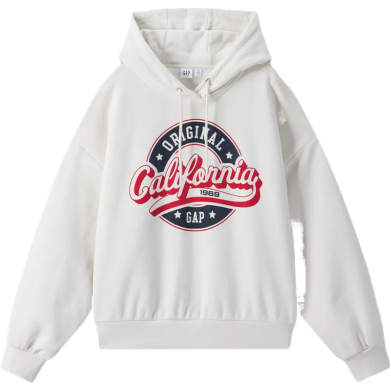 Толстовка Women's Hooded Moderate Others GAP, белый