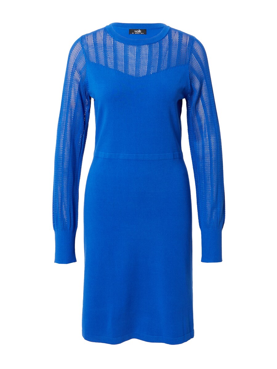 

Вязаное платье Wallis Knitted dress Pointelle, синий