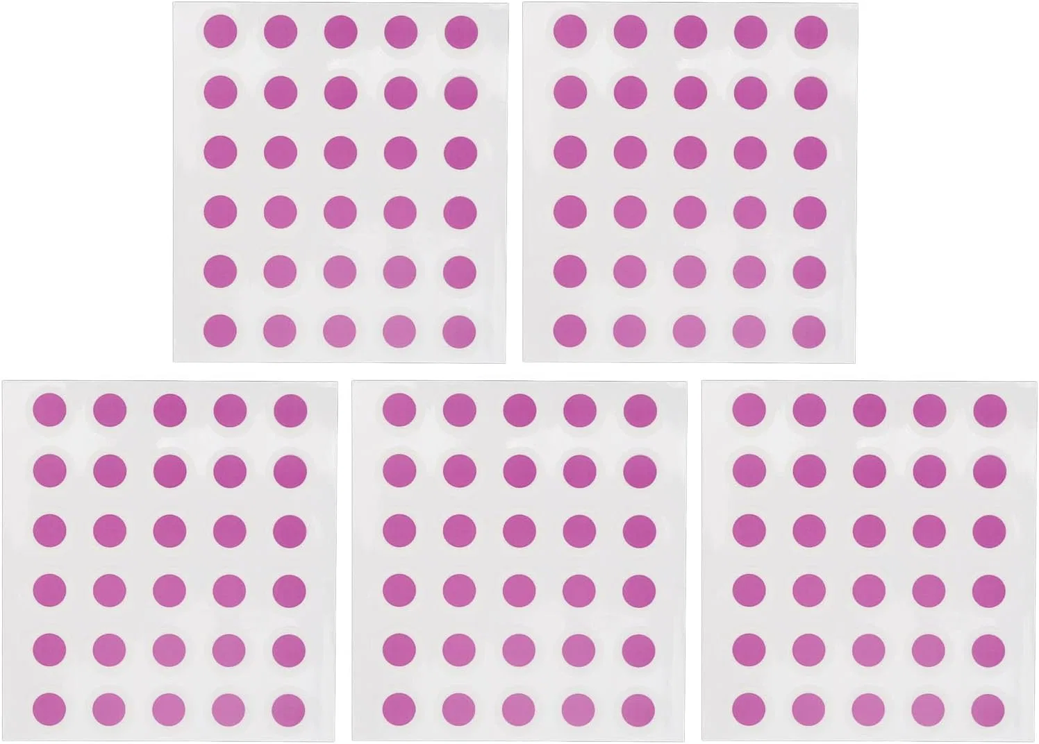 Набор многоразовых УФ-стикеров для защиты от солнца, 150 штук Pilipane, Purple