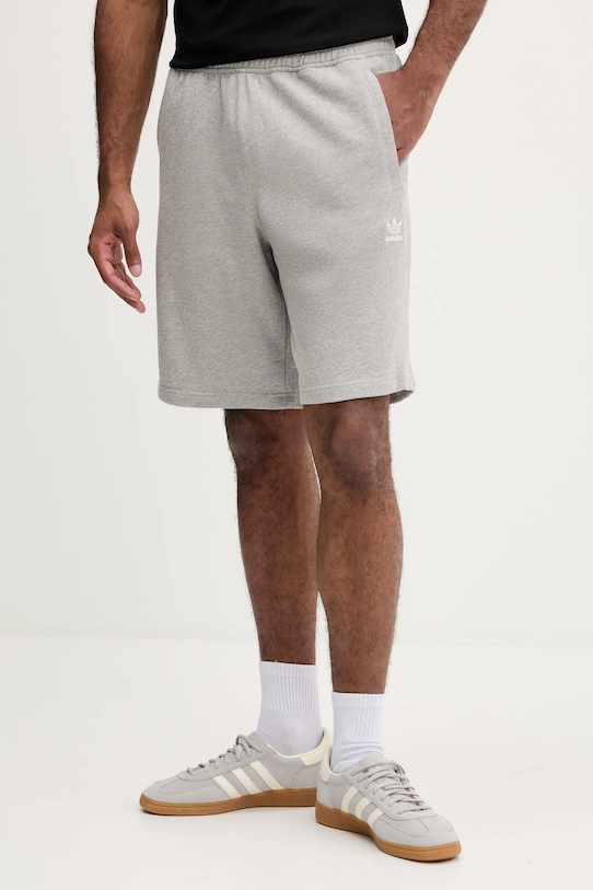 

Хлопковые шорты Essentials Adidas Originals, серый