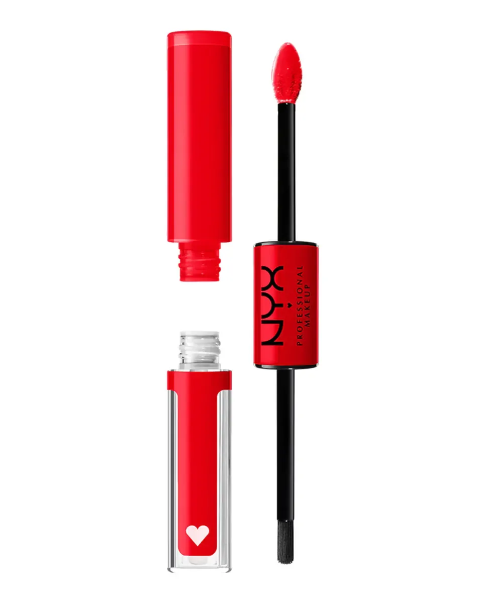 Блеск для губ Shine Loud Nyx Professional Makeup, Rebel In Red — фото 3