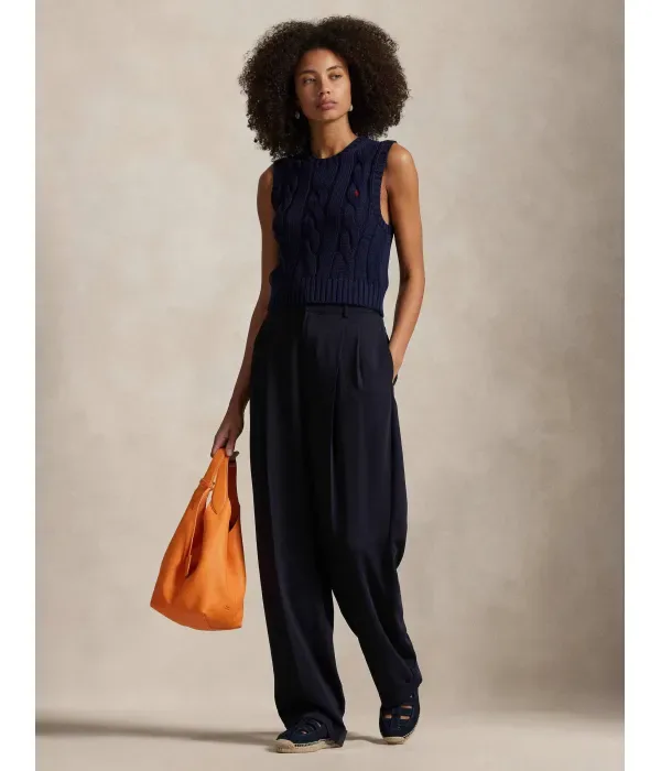 Жилет regular fit Polo Ralph Lauren, темно-синий — фото 2