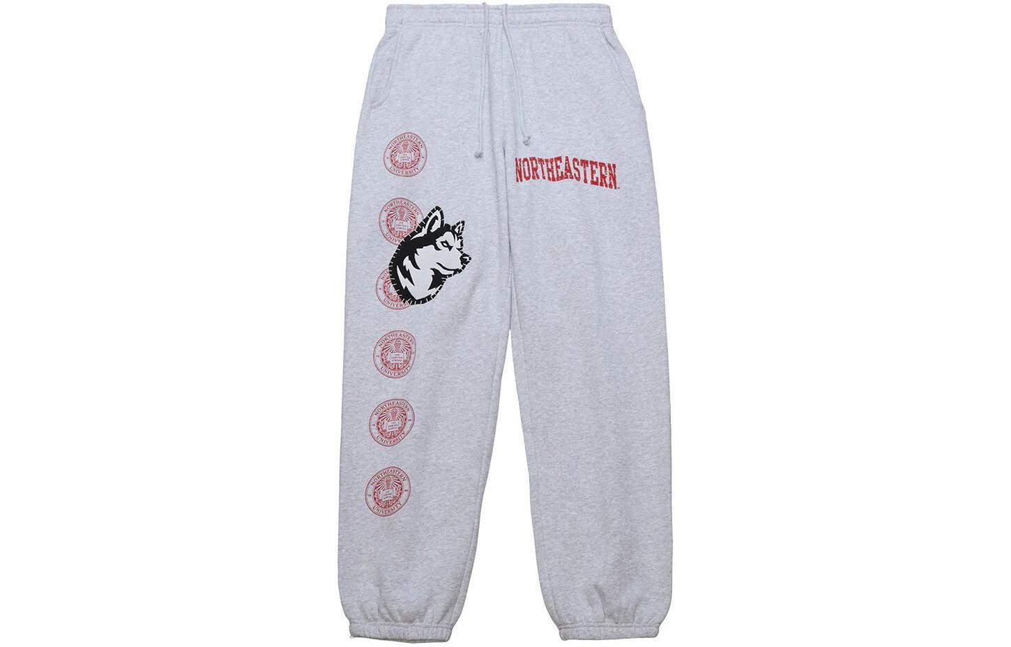 

Mitchell & Ness X Knit спортивные штаны унисекс серые Travis Scott, серый