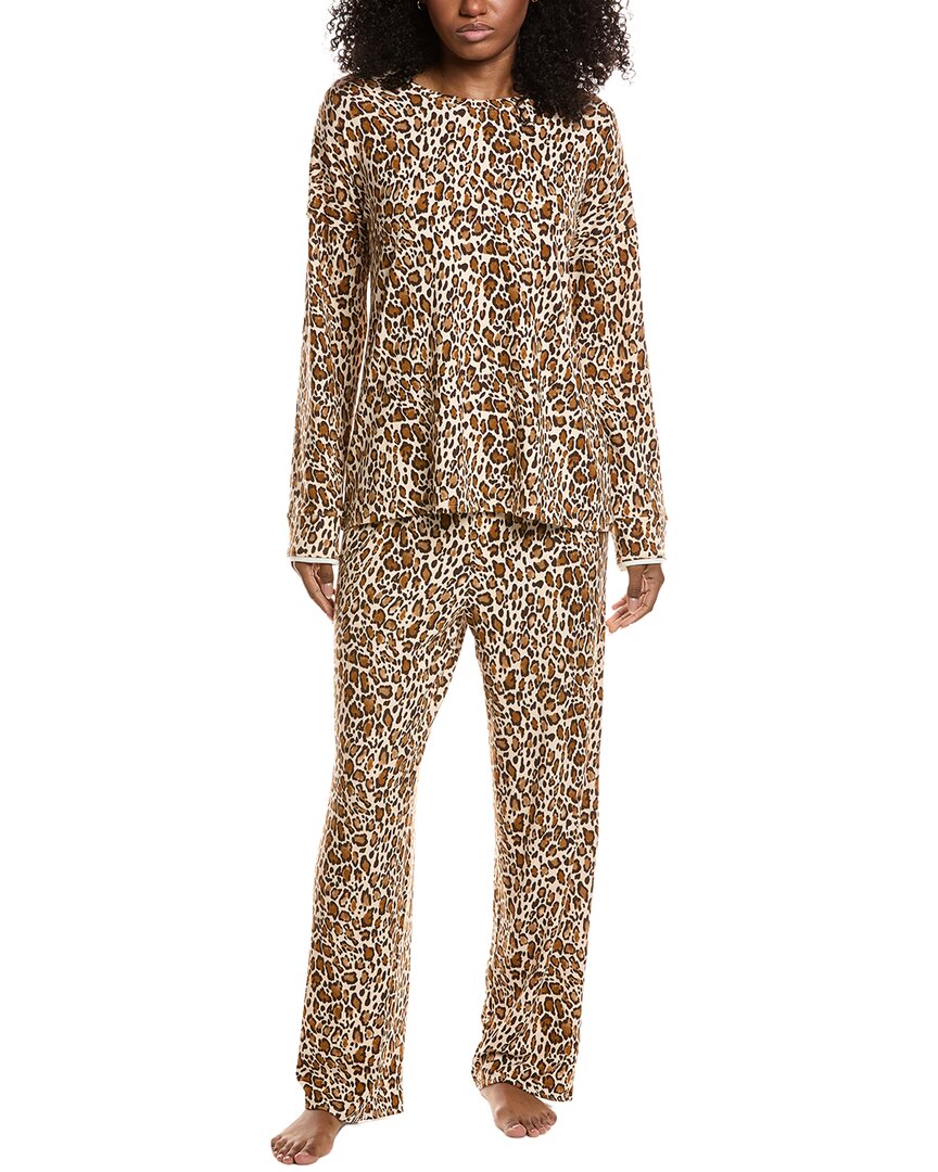 

Пижамный комплект Эллен Трейси из 2 предметов Ellen Tracy, коричневый