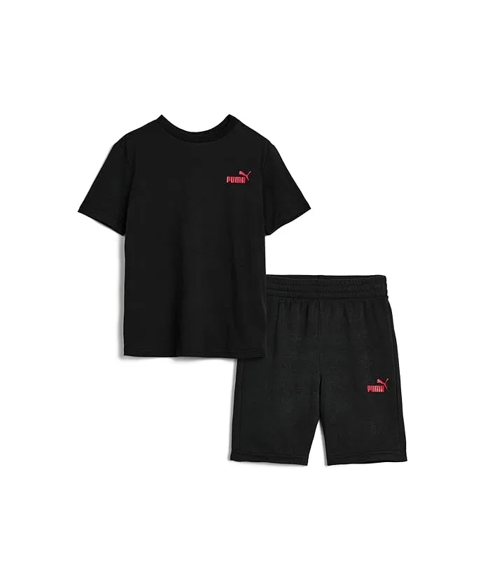 Детский комплект футболка и шорты Logo PUMA Kids, Puma Black
