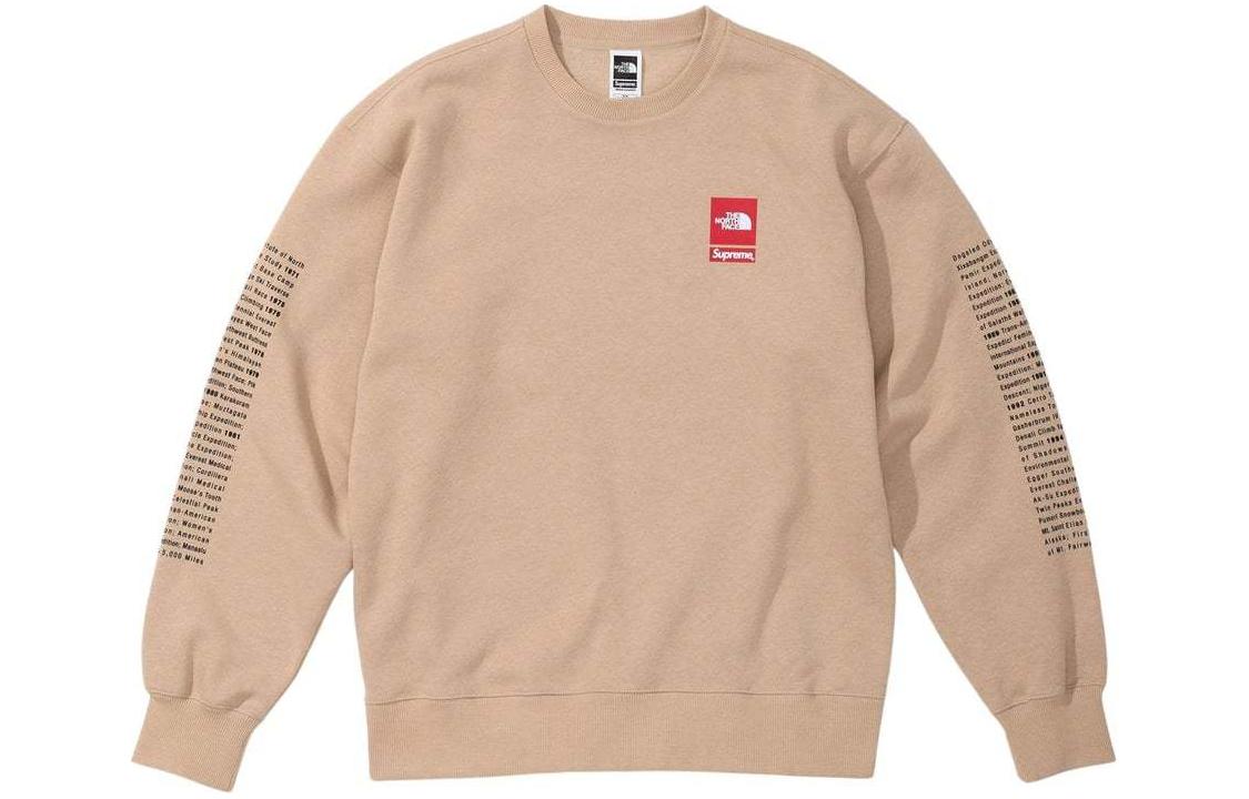 The North Face Crewneck Supreme, Хаки/Хаки — фото 2