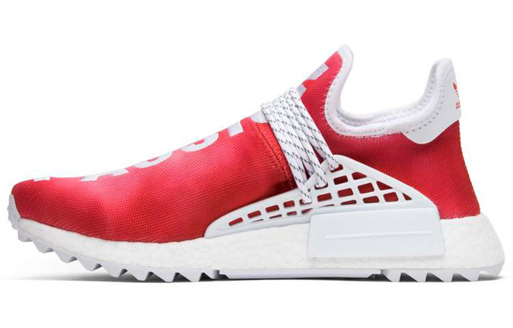 

Кроссовки Pharrell Williams x Adidas Originals NMD HU China Pack Passion, красный/белый