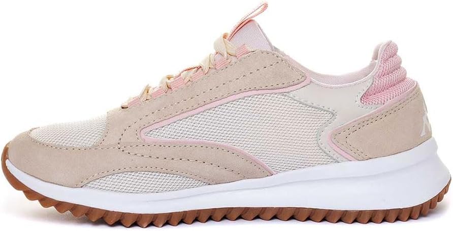 

Кроссовки Kappa Mens Authentic Ceresol 1, белый/розовый/бежевый