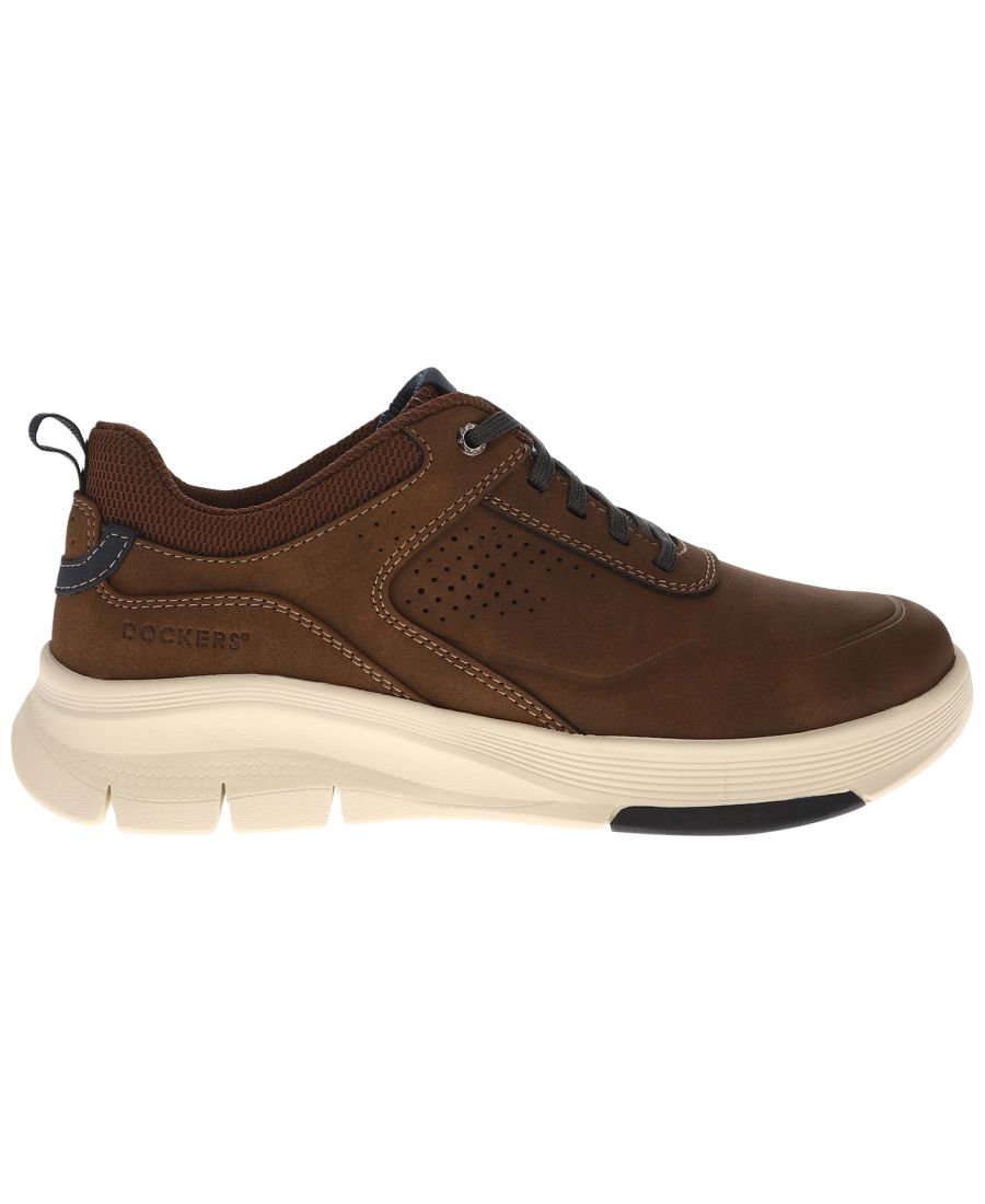 Мужские повседневные кроссовки Pivot Active Rebound на шнуровке Dockers, Dark Tan — фото 2