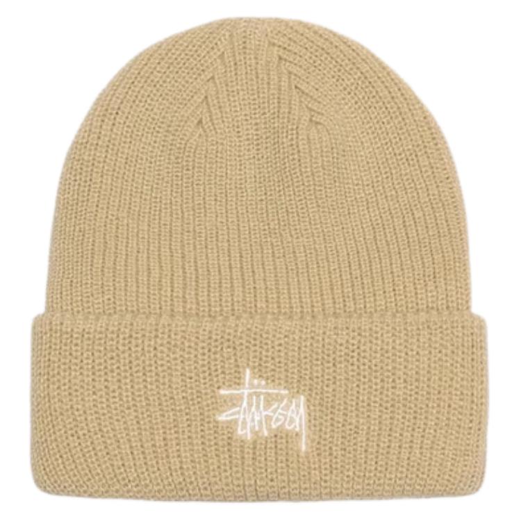 

Stussy Простая манжетная шапка, Yellow