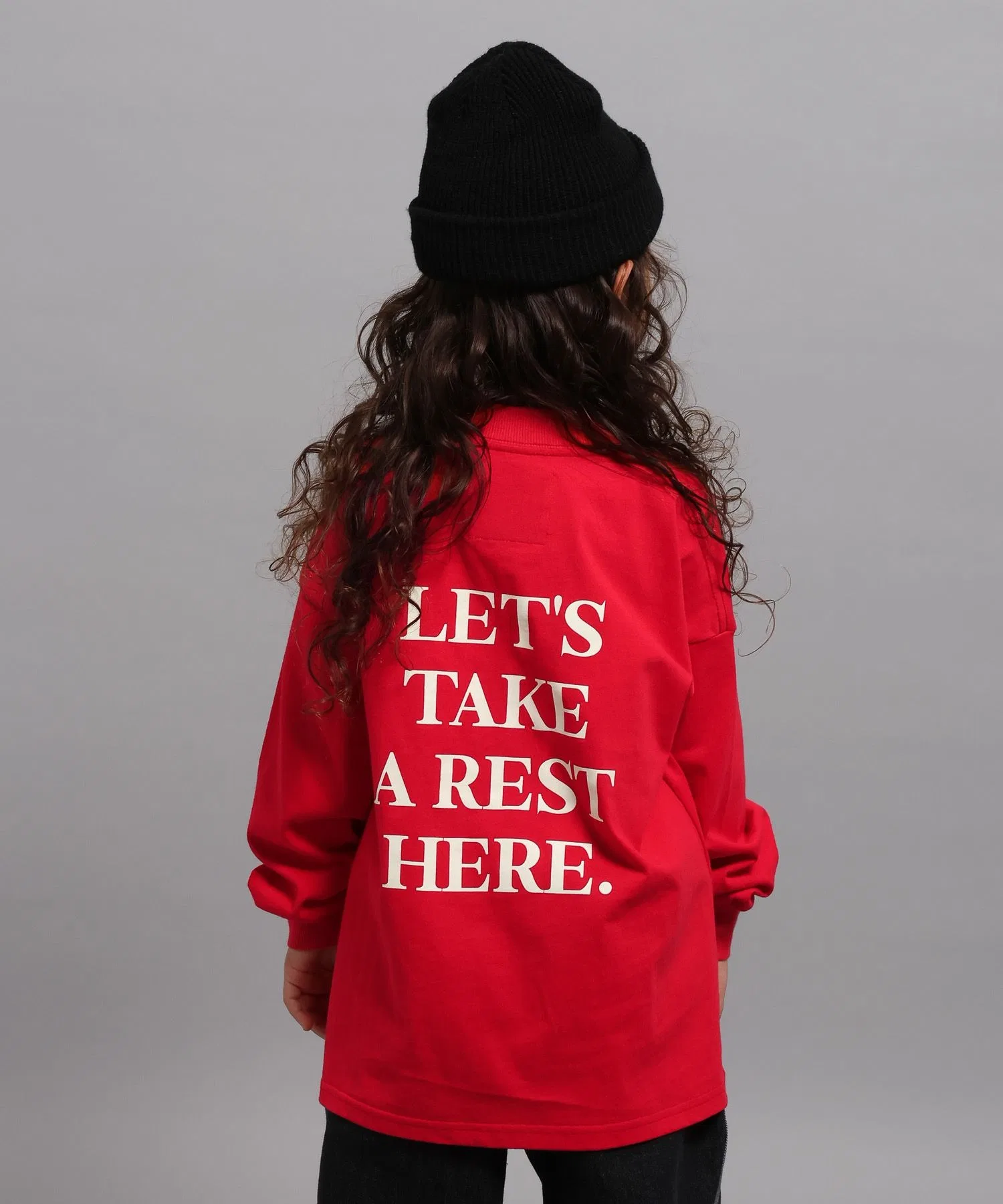 Детская футболка с логотипом GEORGE'S красная