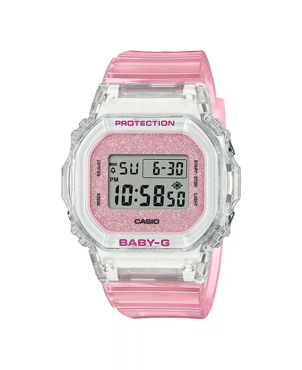 

Женские часы из розовой смолы, 37,9 мм G-Shock, pink