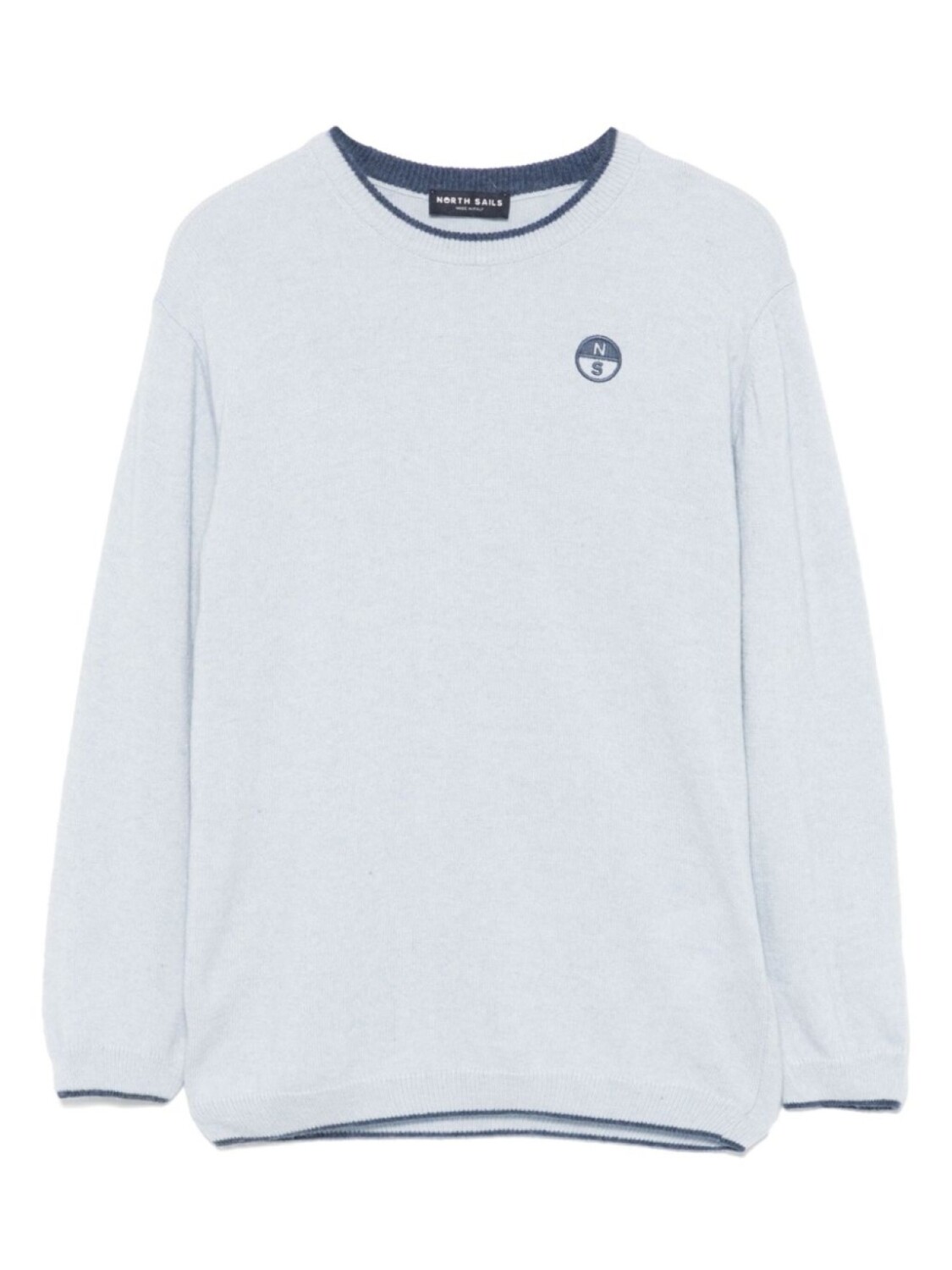 

North Sails Kids свитер с вышитым логотипом, синий