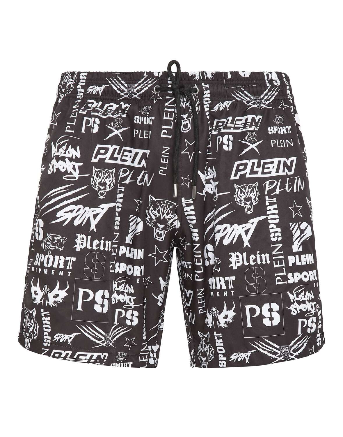 

Plein Sport Бермуды в черном цвете