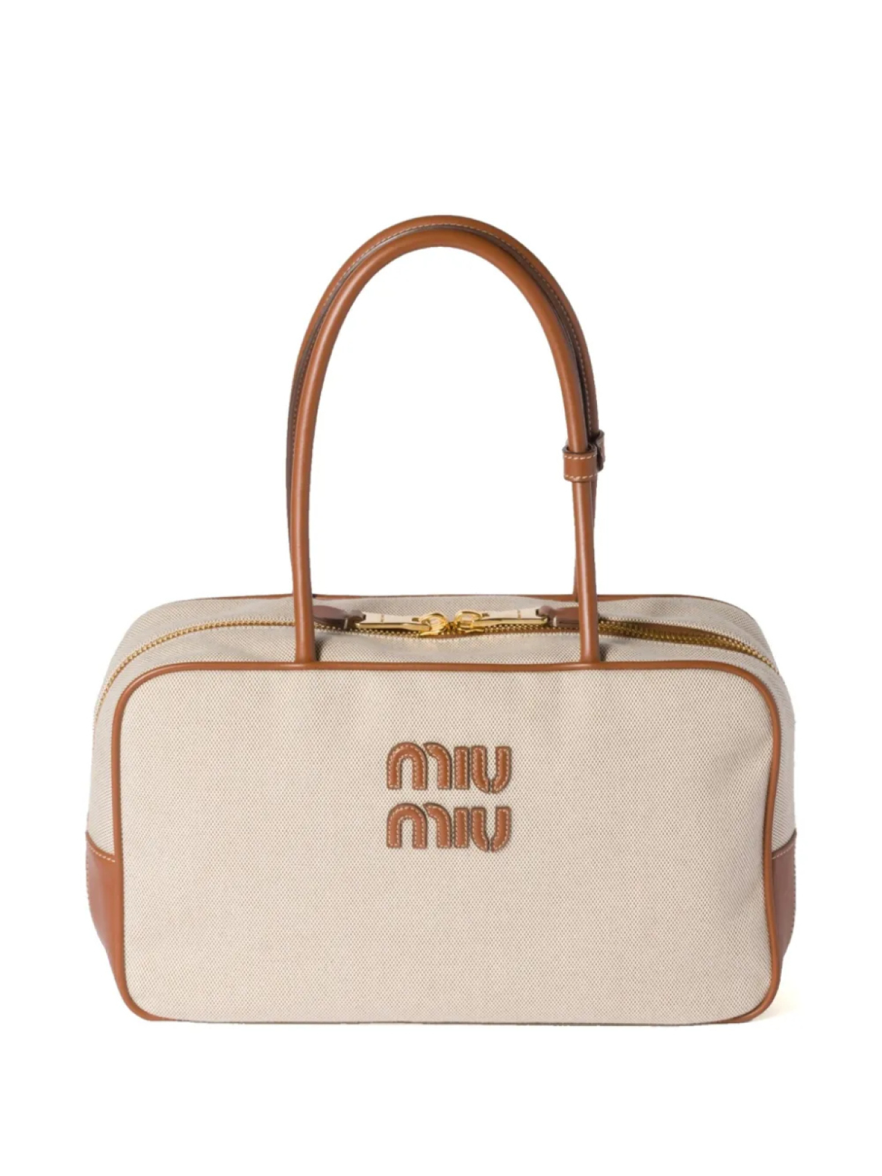 

Miu Miu сумка-тоут Beau, нейтральный