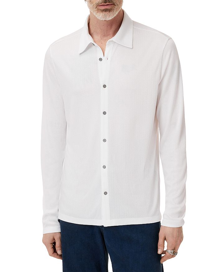

Рубашка Caserta Regular Fit с застежкой на пуговицы John Varvatos, белый