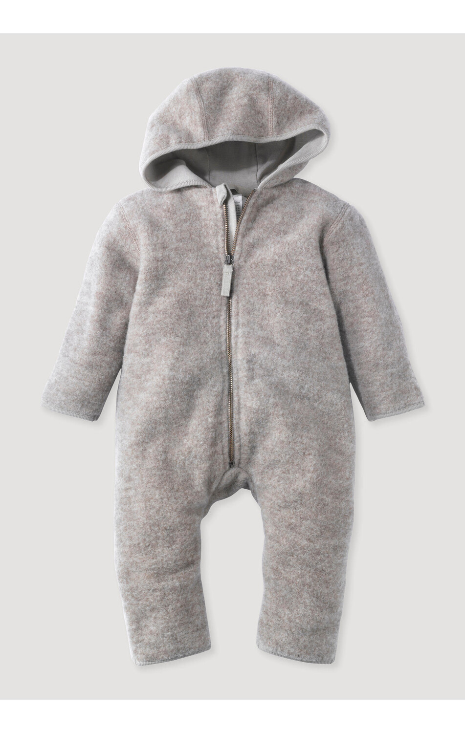 

Комбинезон Hessnatur Wollfleece Overall, цвет greige