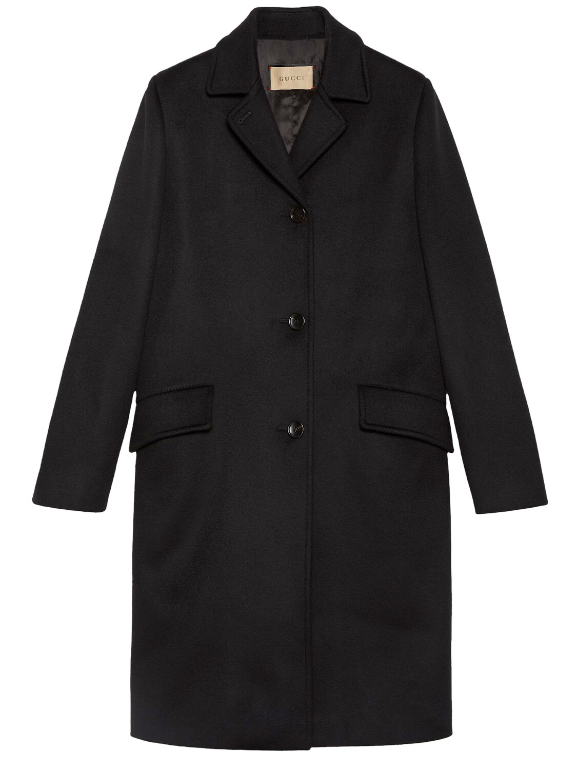 

Пальто Gucci Wool, черный