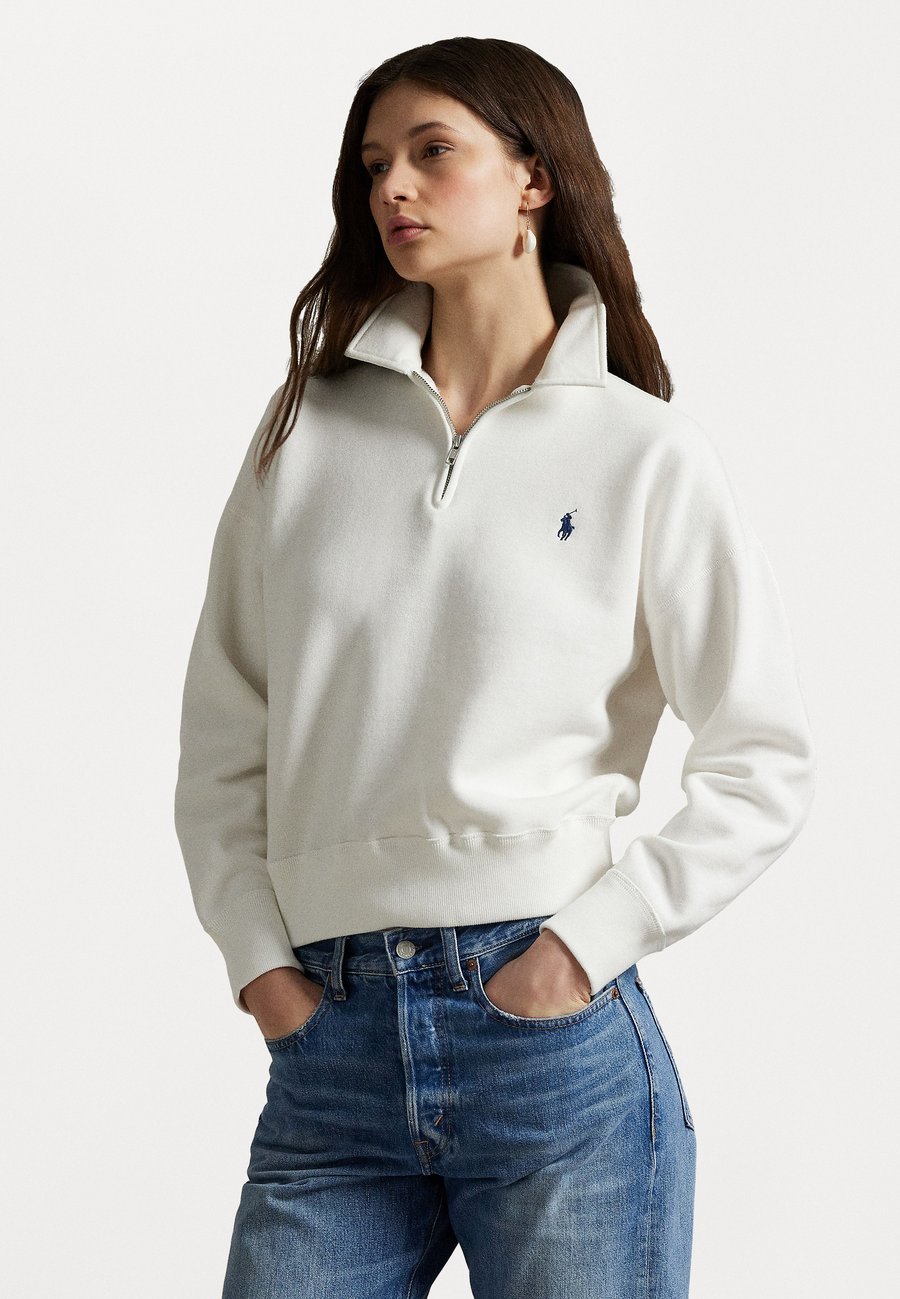 

Толстовка Polo Ralph Lauren HALF ZIP, White