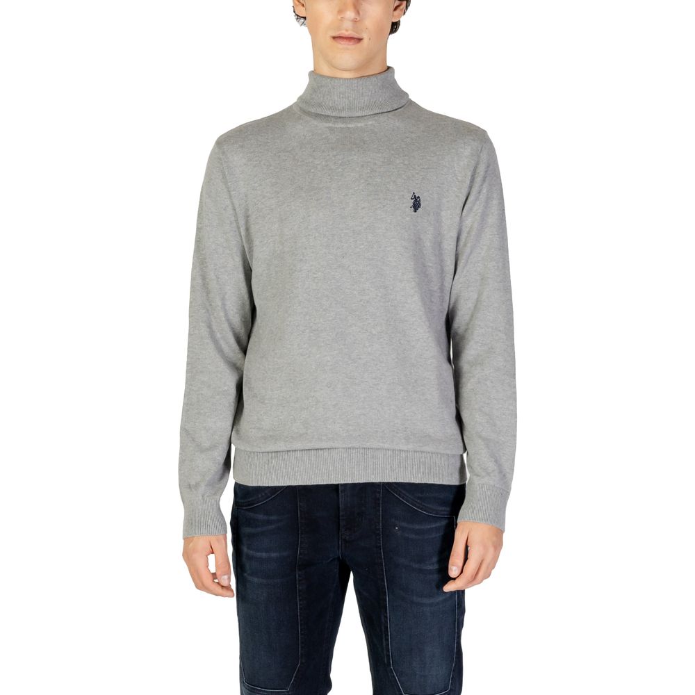 

Серый хлопковый свитер U.S. Polo Assn.
