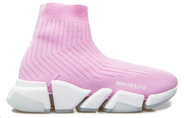 Кроссовки женские Balenciaga Speed 2 Trainer, розовый — фото 2