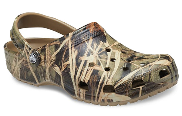 Сандалии realtree x classic clog v2 'max-4 hd camouflage' Crocs, зеленый — фото 4