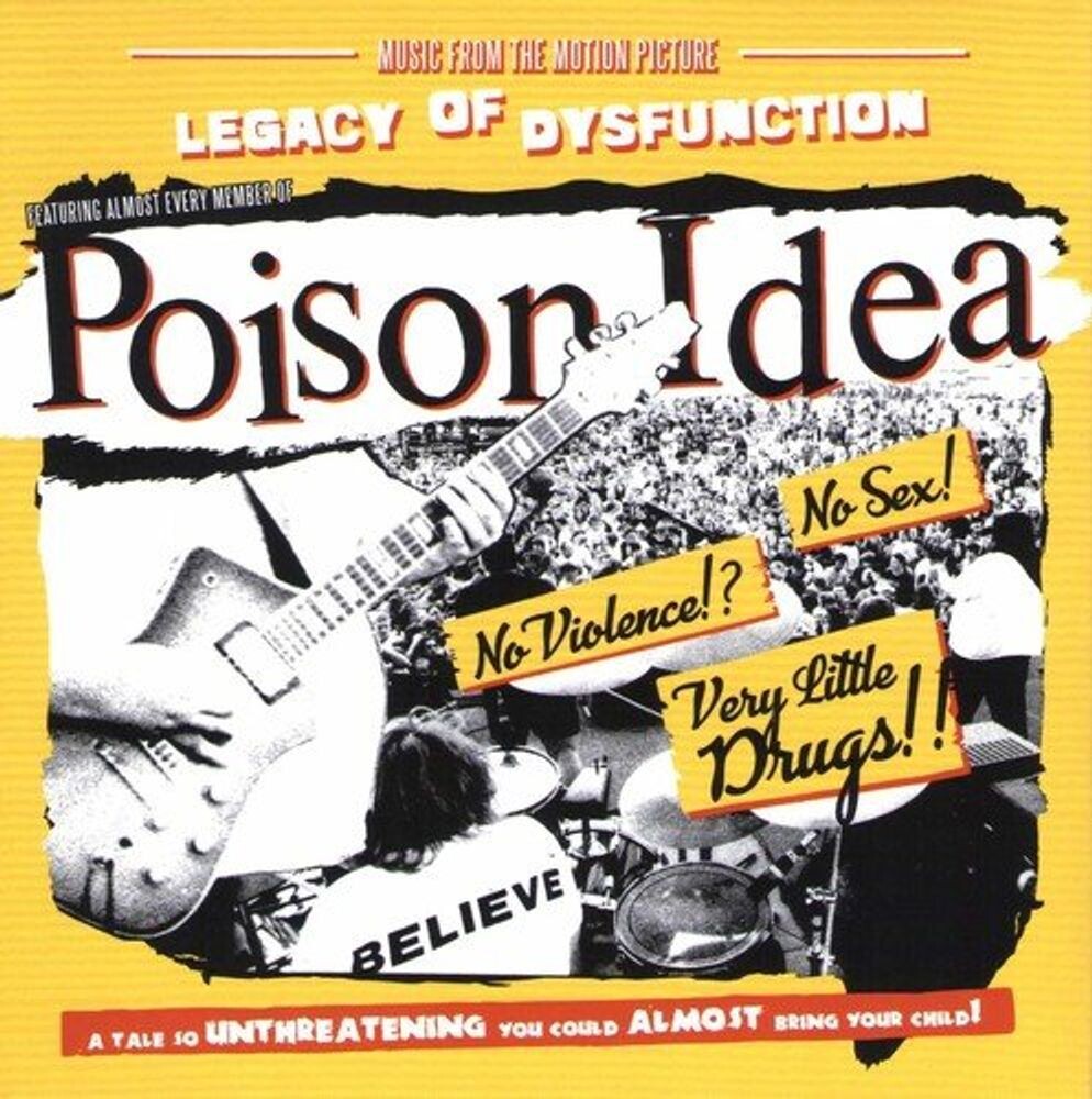 

Виниловая пластинка LP Legacy Of Dysfunction [OST] - Poison Idea