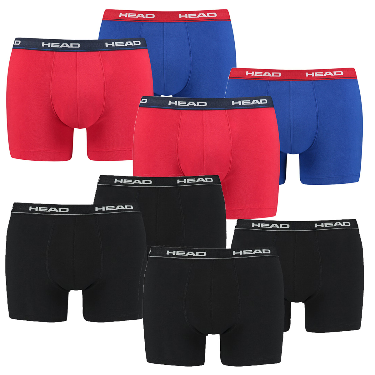 

Боксеры HEAD Boxershorts Basic Boxer 8P, черный