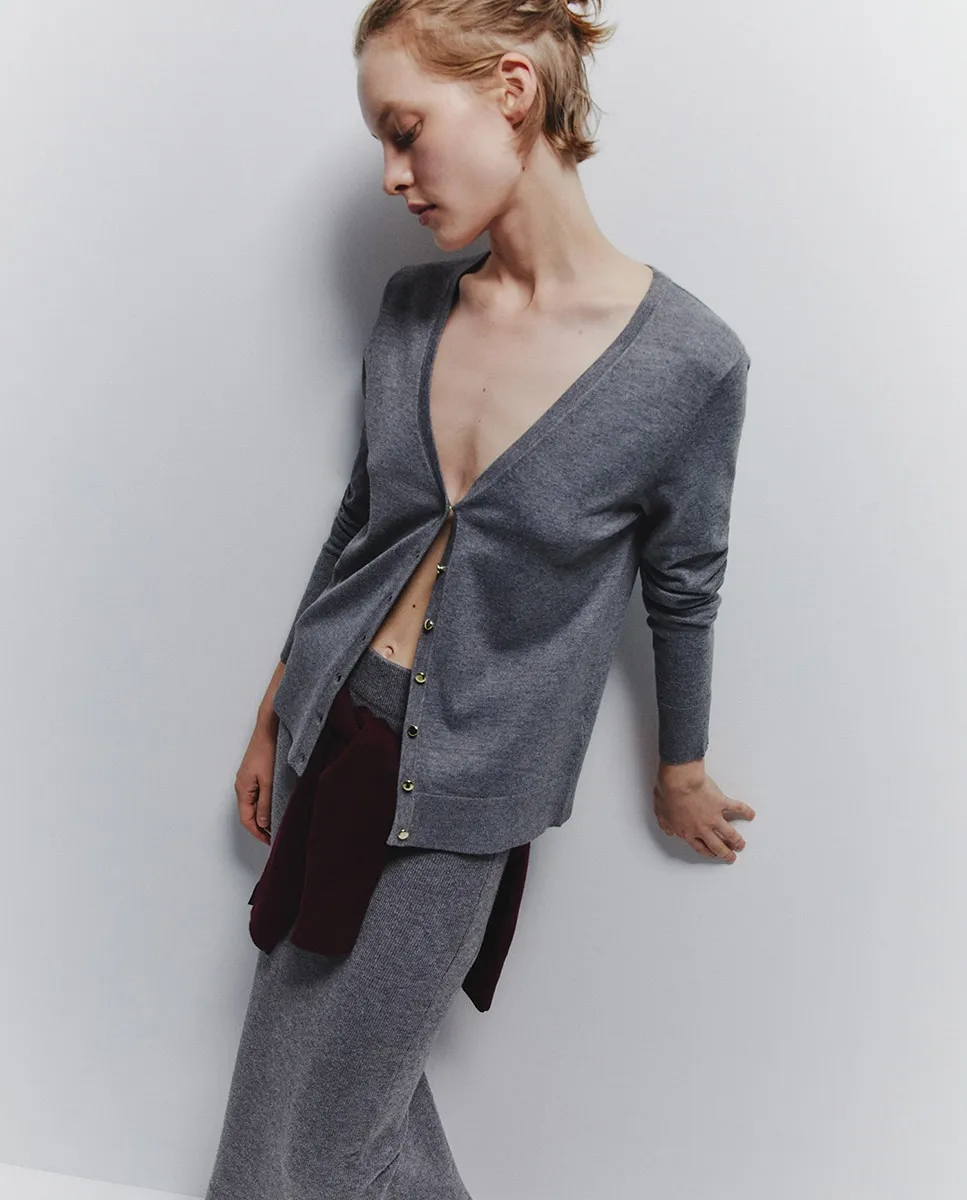 

Базовая куртка с воротником Sfera, серый