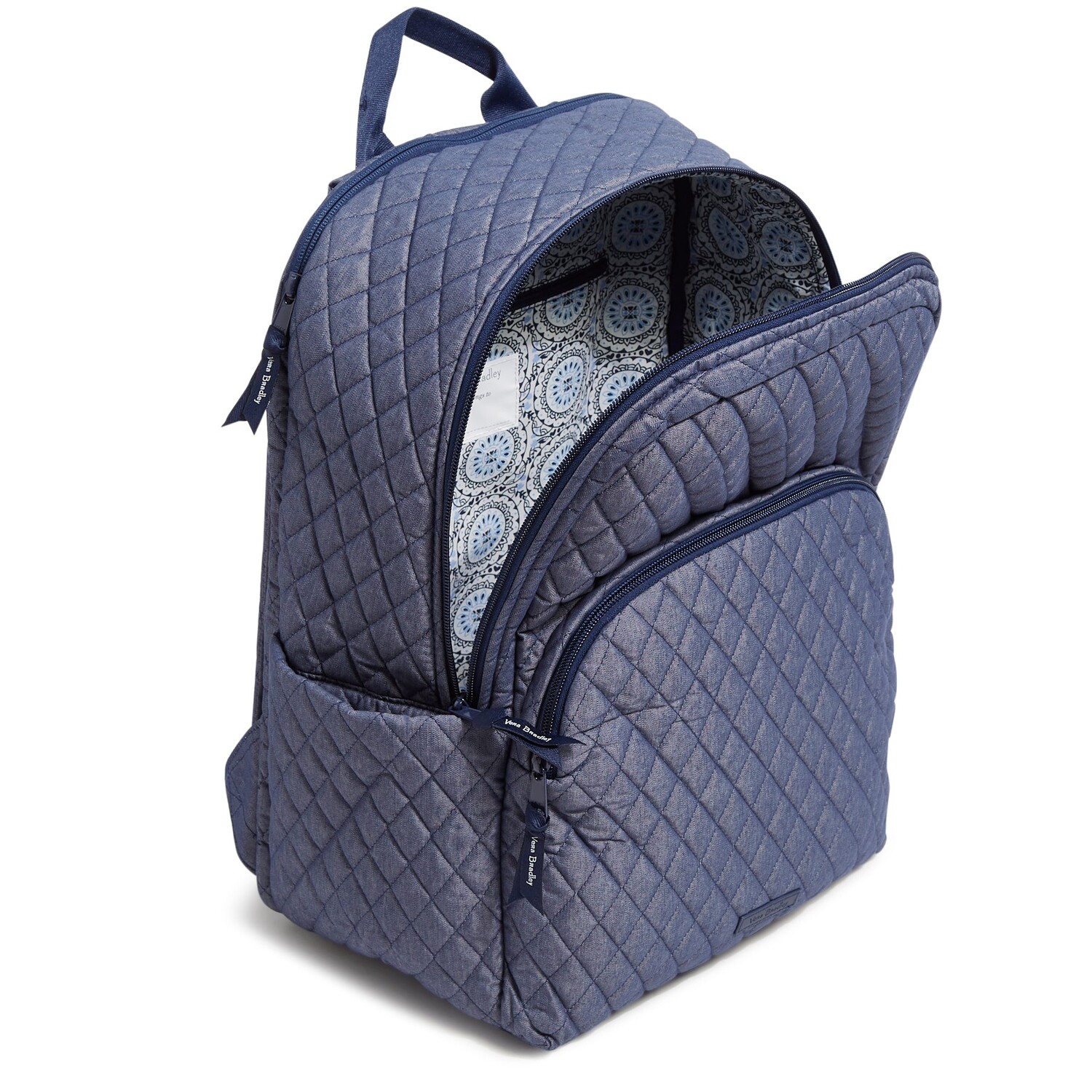 

Большой рюкзак Outlet Denim Essential Vera Bradley, цвет Moonlight Navy