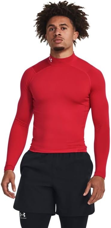 

Under Armour мужская компрессионная футболка ColdGear, Red/White
