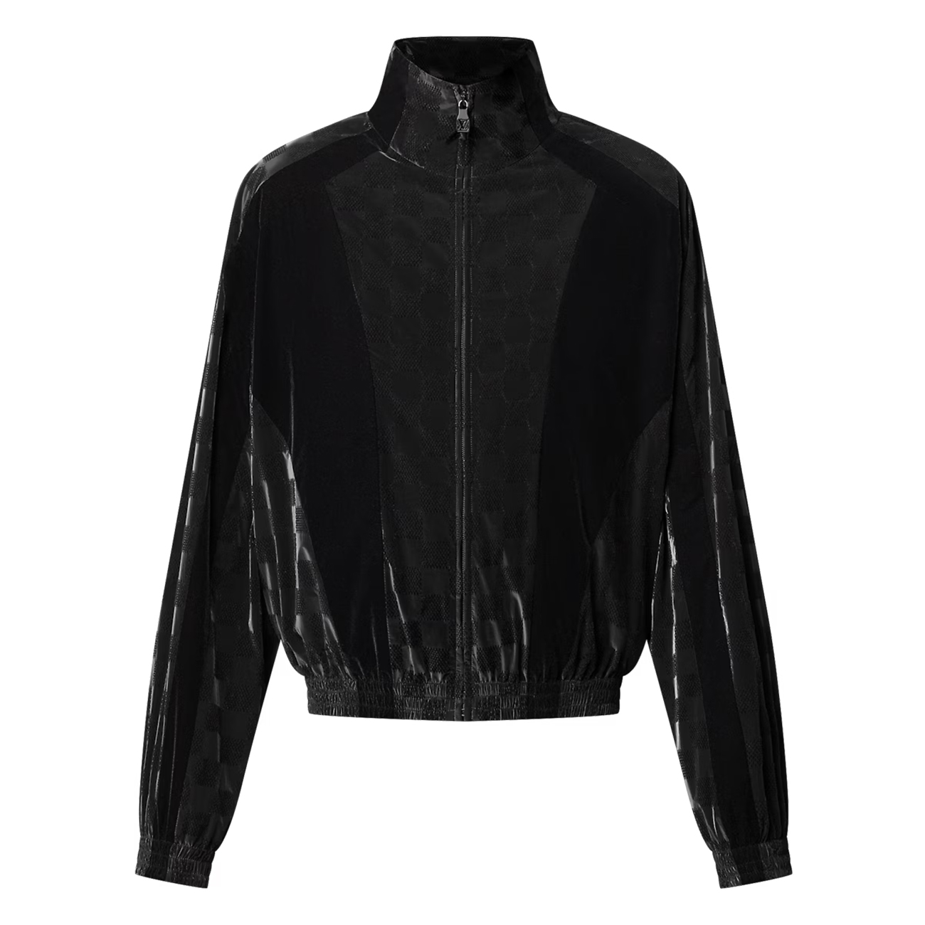 

LOUIS VUITTON Верх спортивного костюма Lv Flocked Damier Technical, Black